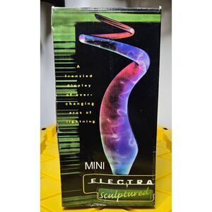 Vintage Lumisource Mini Elecrra Sculptured Y2K Touch Sensitive With Original Box